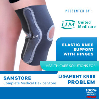 Elastic Knee Support with Hinges